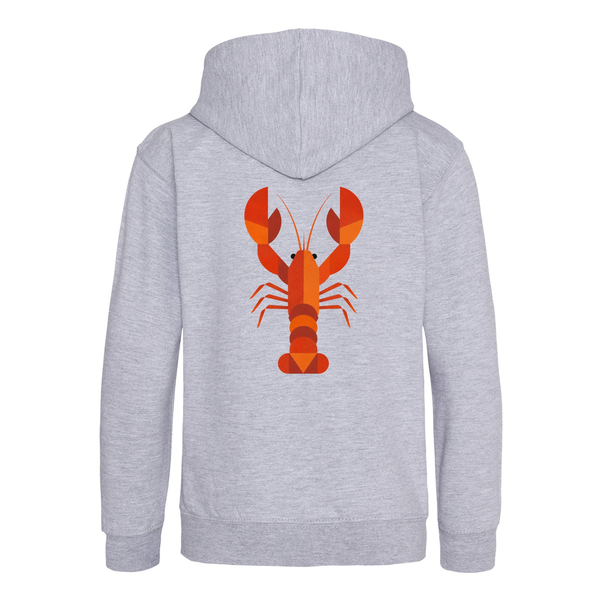 Scarlet Lobster Kids' Hoodie - Prism Kingdom Heather Grey colour variant image