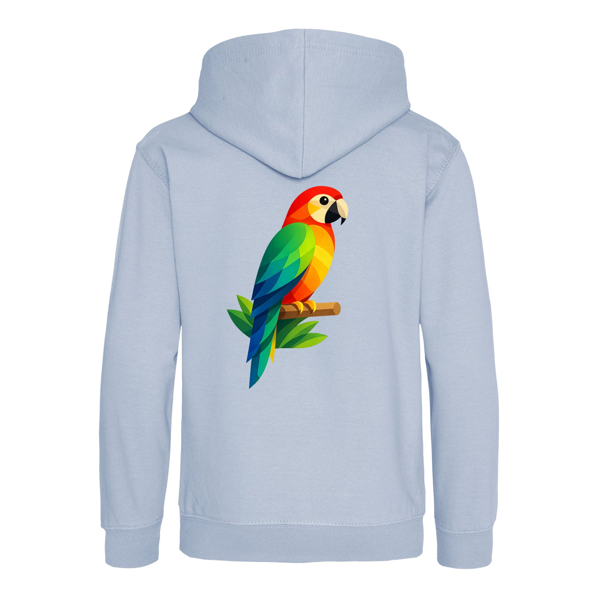 Radiant Macaw Kids' Hoodie - Prism Kingdom Sky Blue colour variant image