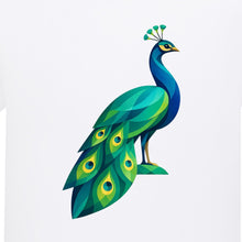 Peacock in Prism Kids' Hoodie - Prism Kingdom gallery image 2