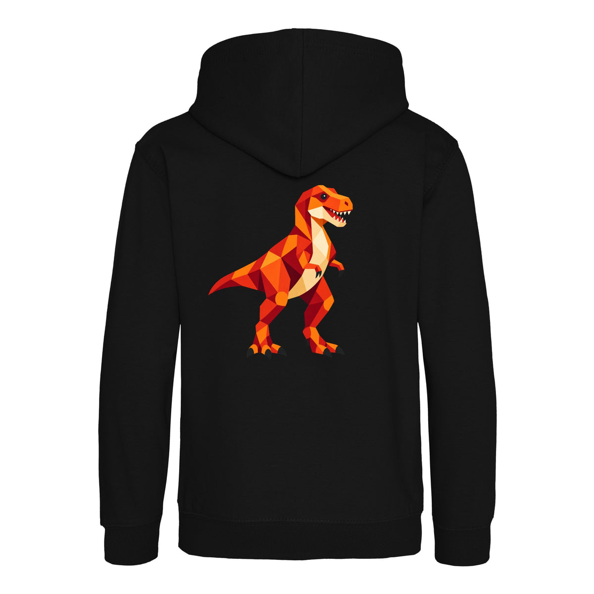 T-Rex Territory Kids' Hoodie - Prism Kingdom Deep Black colour variant image