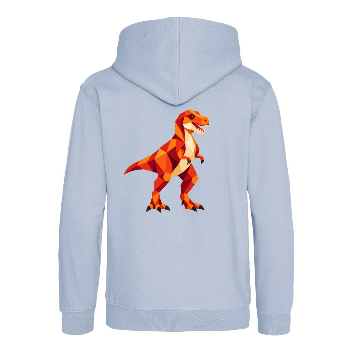 T-Rex Territory Kids' Hoodie - Prism Kingdom Sky Blue colour variant image