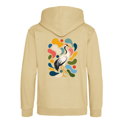 Stillness and Grace Kids' Hoodie - Freeform Fauna Desert Sand colour variant image