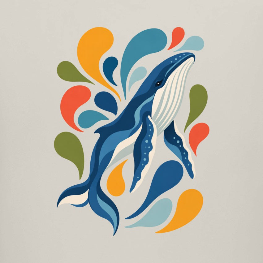 Ocean Song Kids' Hoodie - Freeform Fauna gallery image 2