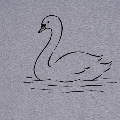 Gliding Swan Kids' Sweatshirt - Wild Lines gallery image 2