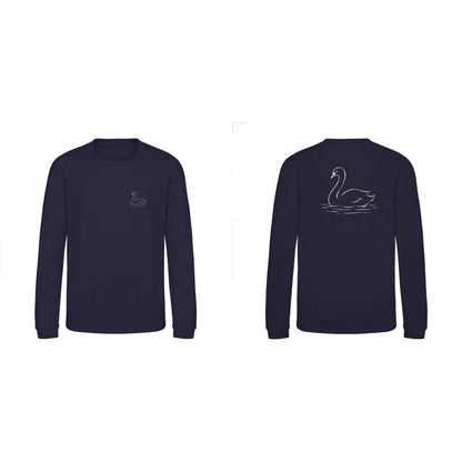 Gliding Swan Kids' Sweatshirt - Wild Lines French Navy colour variant image