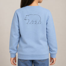 Roaming Bear Kids' Sweatshirt - Wild Lines lead image