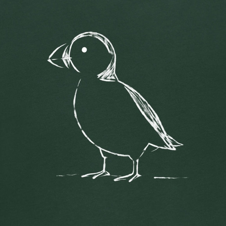 Proud Puffin Kids' Sweatshirt - Wild Lines gallery image 2