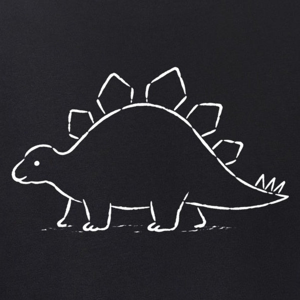 Stepping Stegosaurus Kids' Sweatshirt - Wild Lines gallery image 2