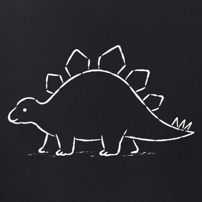 Stepping Stegosaurus Kids' Sweatshirt - Wild Lines gallery image 2