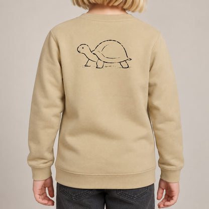 Steady Tortoise Kids' Sweatshirt - Wild Lines lead image