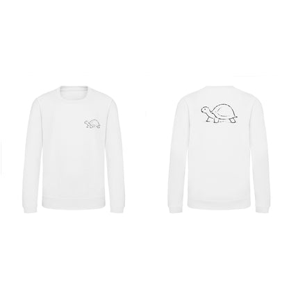 Steady Tortoise Kids' Sweatshirt - Wild Lines Arctic White colour variant image