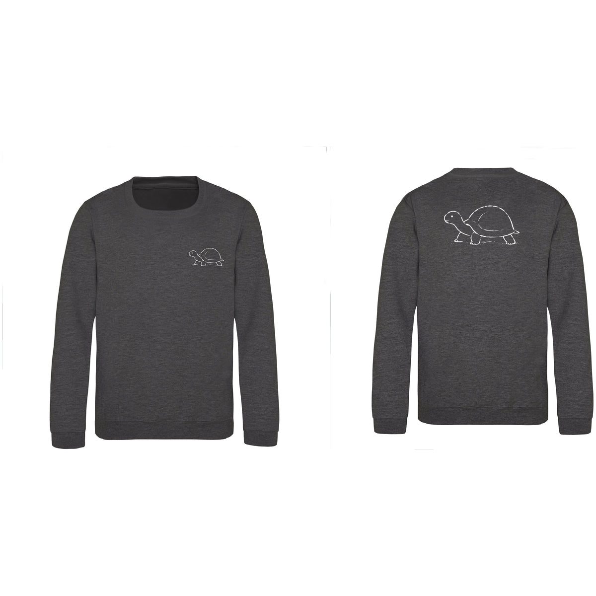 Steady Tortoise Kids' Sweatshirt - Wild Lines Charcoal colour variant image