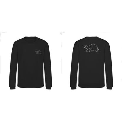 Steady Tortoise Kids' Sweatshirt - Wild Lines Deep Black colour variant image
