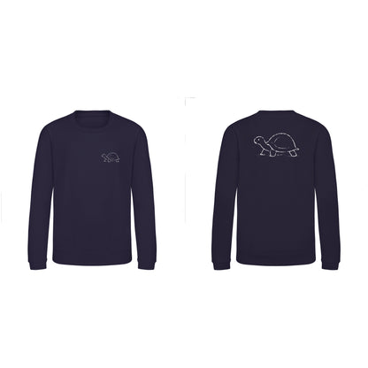 Steady Tortoise Kids' Sweatshirt - Wild Lines French Navy colour variant image