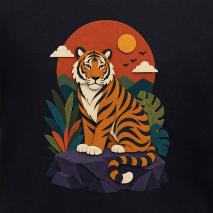 Tiger at Dusk Kids' Sweatshirt - Felt & Fauna gallery image 2