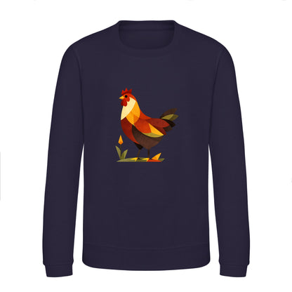 Cockerel at Dawn Kids' Sweatshirt - Prism Kingdom French Navy colour variant image