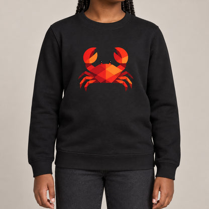 Crab in Crimson Kids' Sweatshirt - Prism Kingdom lead image