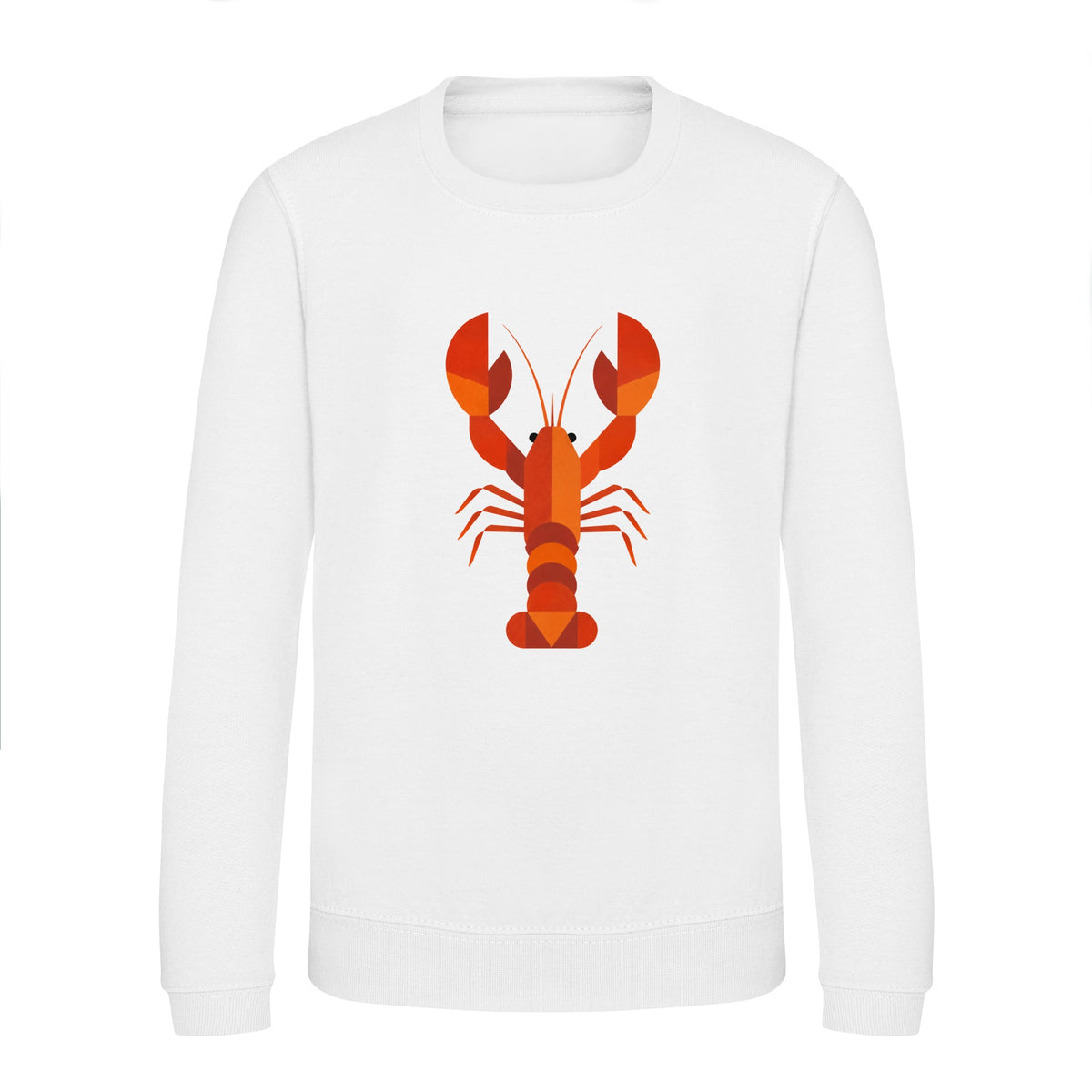 Scarlet Lobster Kids' Sweatshirt - Prism Kingdom Arctic White colour variant image