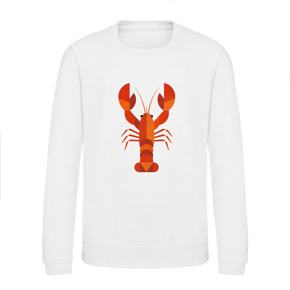 Scarlet Lobster Kids' Sweatshirt - Prism Kingdom Arctic White colour variant image
