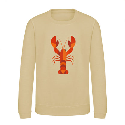 Scarlet Lobster Kids' Sweatshirt - Prism Kingdom Desert Sand colour variant image