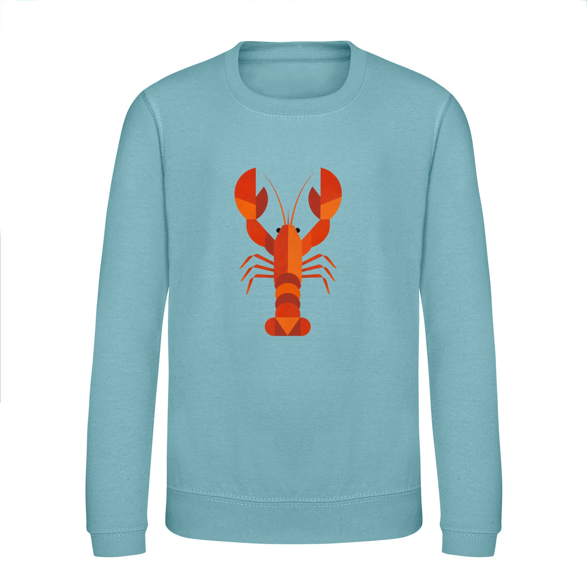 Scarlet Lobster Kids' Sweatshirt - Prism Kingdom Seafoam colour variant image