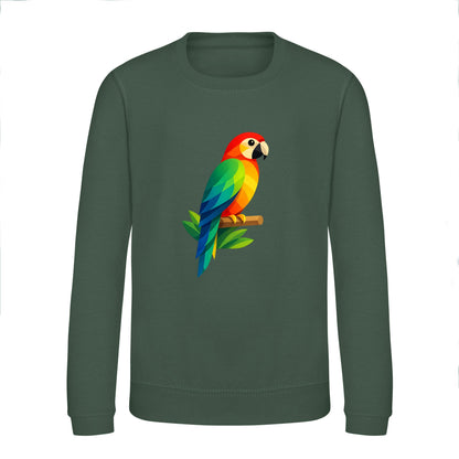 Radiant Macaw Kids' Sweatshirt - Prism Kingdom Bottle Green colour variant image