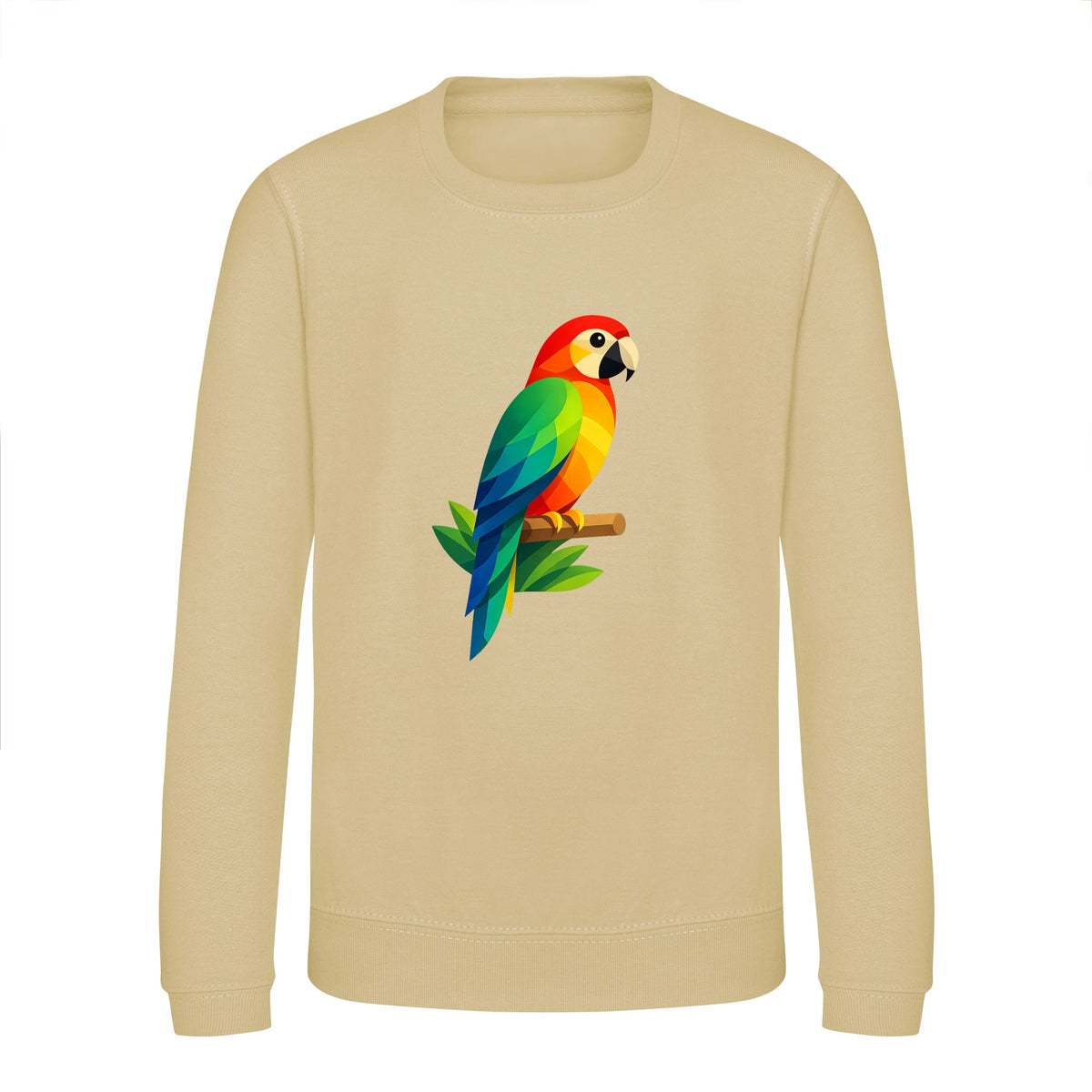 Radiant Macaw Kids' Sweatshirt - Prism Kingdom Desert Sand colour variant image