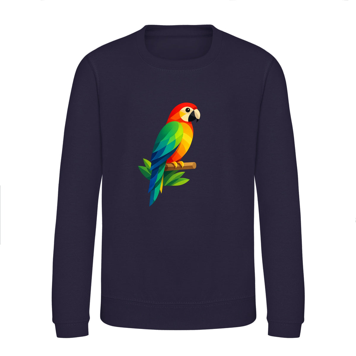 Radiant Macaw Kids' Sweatshirt - Prism Kingdom French Navy colour variant image
