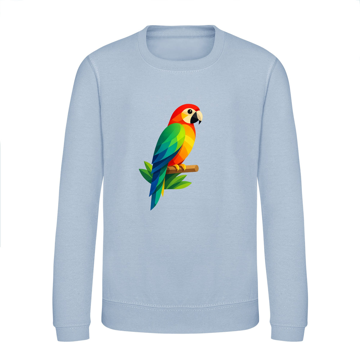 Radiant Macaw Kids' Sweatshirt - Prism Kingdom Sky Blue colour variant image