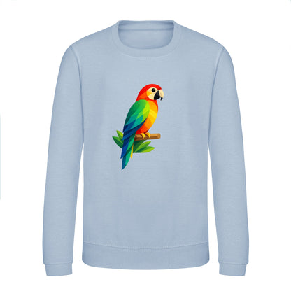 Radiant Macaw Kids' Sweatshirt - Prism Kingdom Sky Blue colour variant image