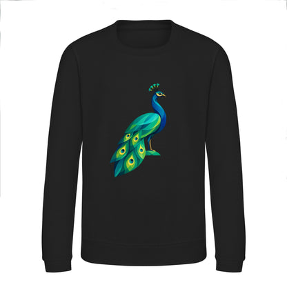 Peacock in Prism Kids' Sweatshirt - Prism Kingdom Deep Black colour variant image