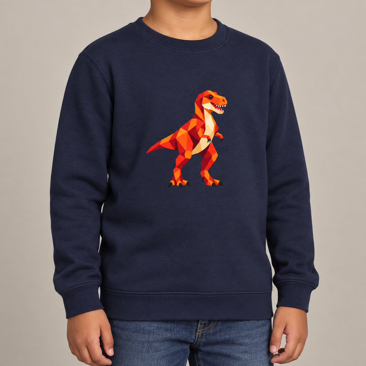 T-Rex Territory Kids' Sweatshirt - Prism Kingdom lead image