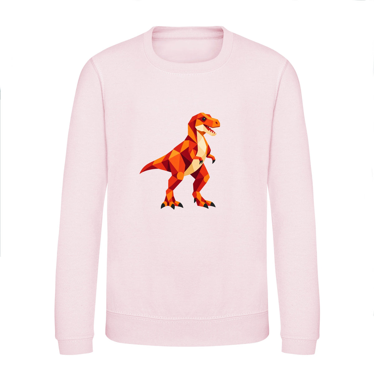 T-Rex Territory Kids' Sweatshirt - Prism Kingdom Baby Pink colour variant image