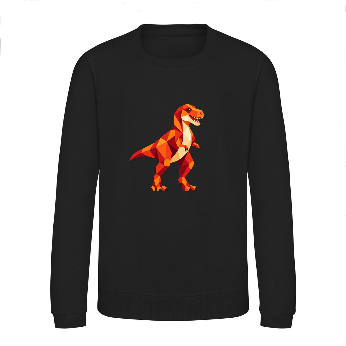 T-Rex Territory Kids' Sweatshirt - Prism Kingdom Deep Black colour variant image