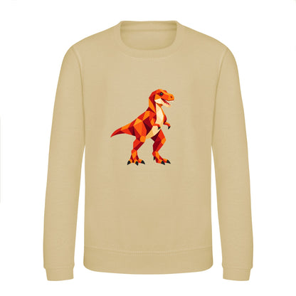 T-Rex Territory Kids' Sweatshirt - Prism Kingdom Desert Sand colour variant image