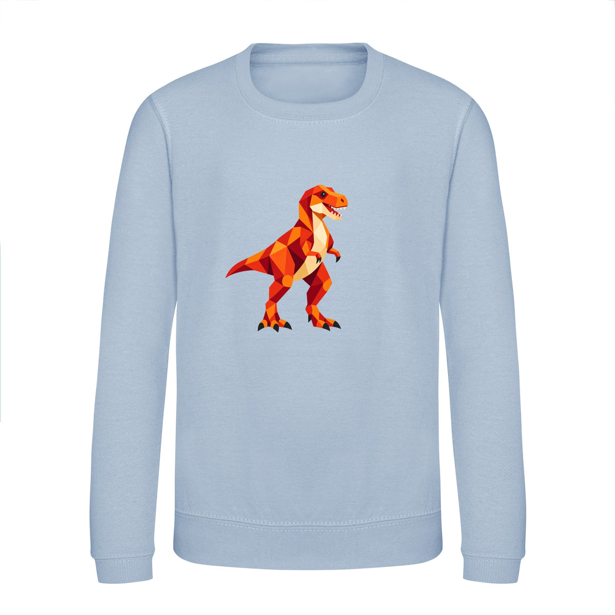 T-Rex Territory Kids' Sweatshirt - Prism Kingdom Sky Blue colour variant image