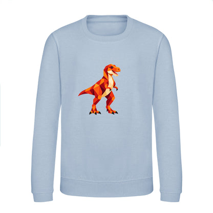 T-Rex Territory Kids' Sweatshirt - Prism Kingdom Sky Blue colour variant image