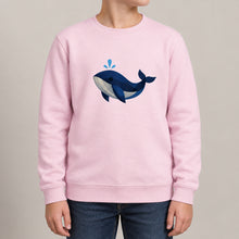Whale in Blue Kids' Sweatshirt - Prism Kingdom lead image