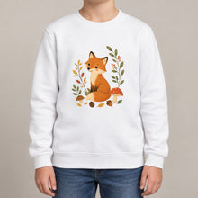 Fox Among the Toadstools Kids' Sweatshirt - Once Upon a Woodland lead image