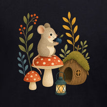 Mouse at Mushroom Cottage Kids' Sweatshirt - Once Upon a Woodland gallery image 2