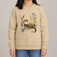 Otter by the Reeds Kids' Sweatshirt - Once Upon a Woodland lead image