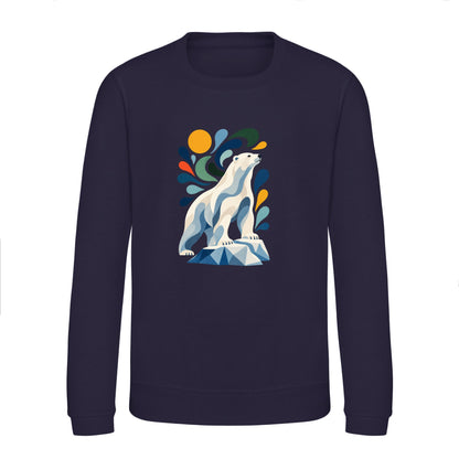 Arctic Resolve Kids' Sweatshirt - Freeform Fauna French Navy colour variant image