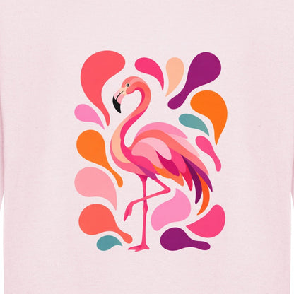 Blush in Motion Kids' Sweatshirt - Freeform Fauna gallery image 2