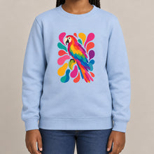 Tropical Burst Kids' Sweatshirt - Freeform Fauna lead image