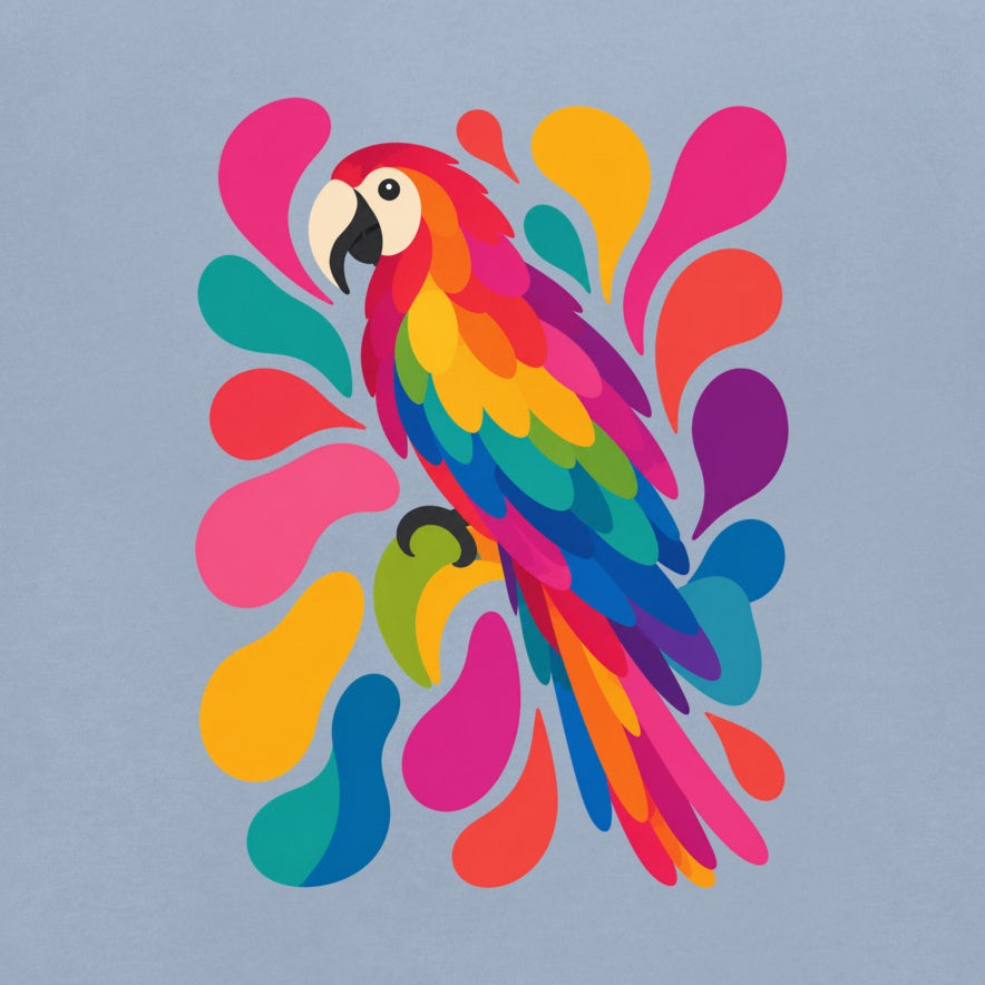 Tropical Burst Kids' Sweatshirt - Freeform Fauna gallery image 2