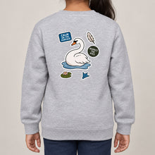 Calm on the Surface Kids' Sweatshirt - Badges of the Wild lead image