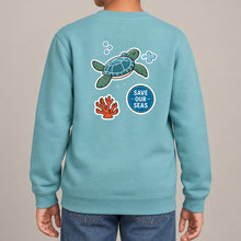 Save Our Seas Kids' Sweatshirt - Badges of the Wild lead image