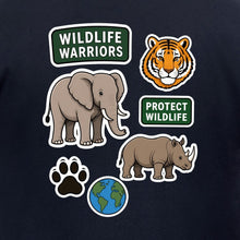 Wildlife Warriors Kids' Sweatshirt - Badges of the Wild gallery image 2