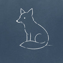 Poised Fox Kids' T-shirt - Wild Lines gallery image 2