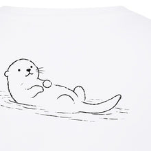 Floating Otter Kids' T-shirt - Wild Lines gallery image 2